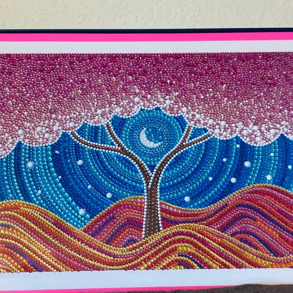 Finished Crystal Rhinestone Tree Diamond Painting - Picture 3 of 4